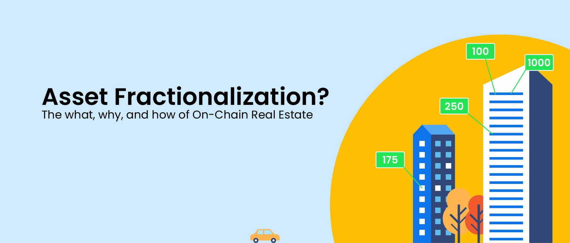 Asset Fractionalisation? The what, why, and how of On-Chain Real Estate